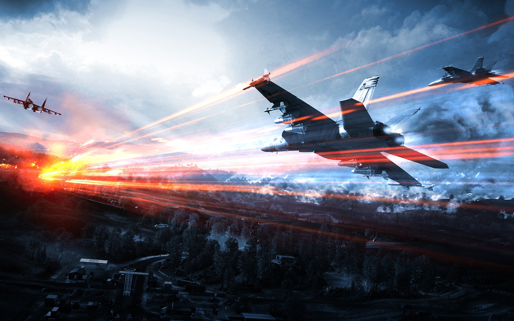 самолёты batlefield 3 полет Mallotze